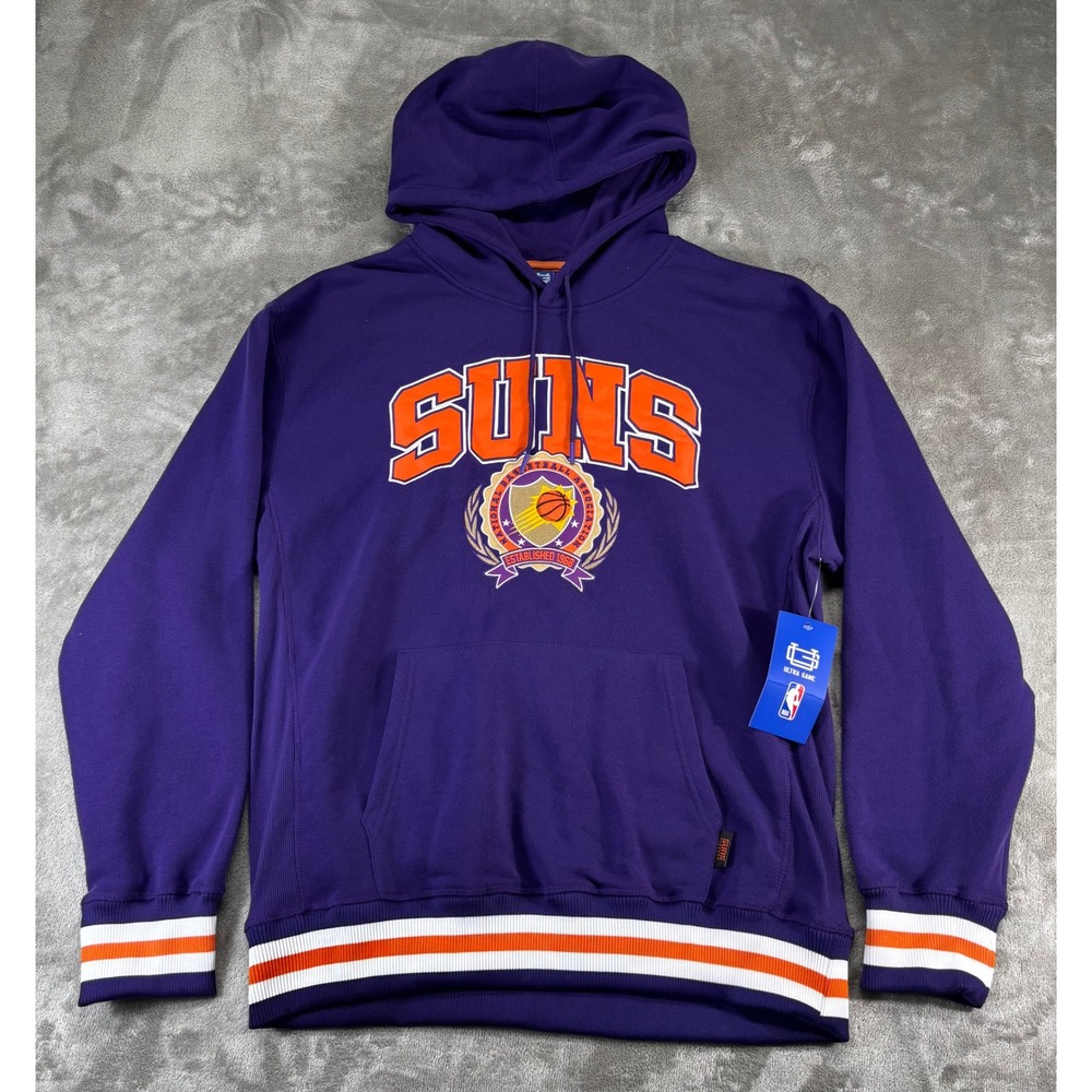 NEW Ultra Game Phoenix Suns Hoodie Mens XL Purple NWT NBA Pullover Graphic